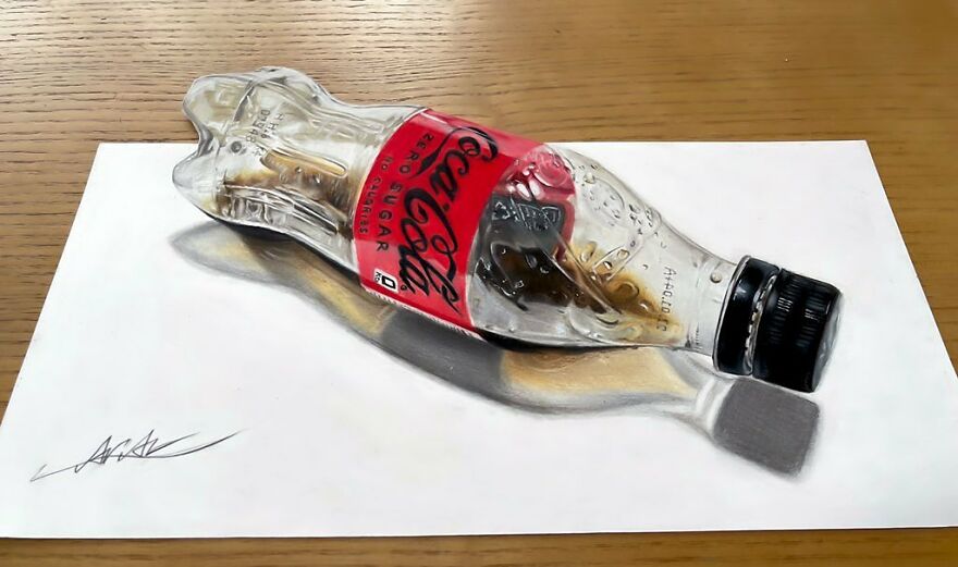 Japanese Artist Impresses With His 3D Drawings Using Only Colored Pencils (34 Pics)