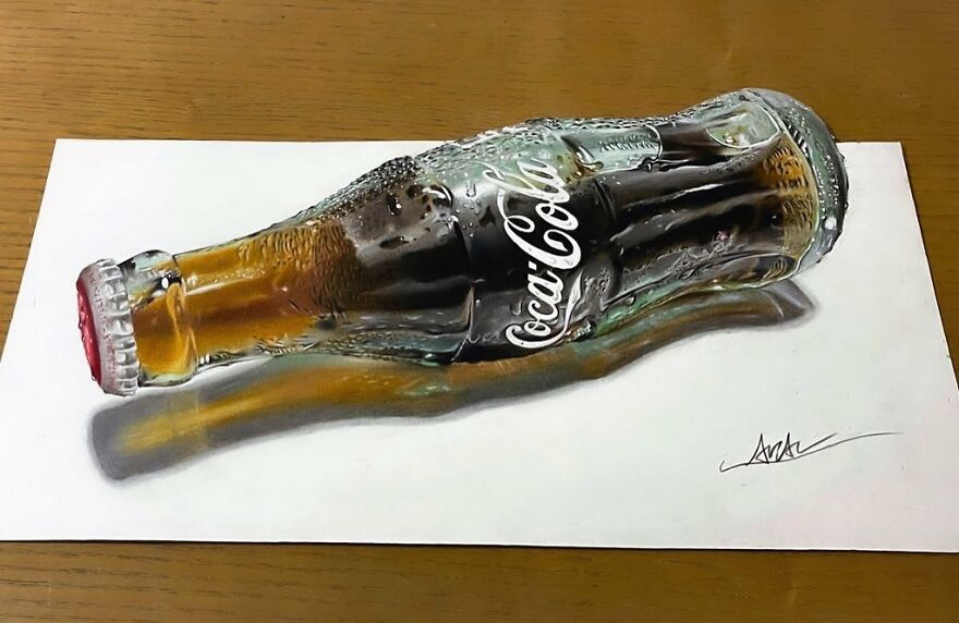 Japanese Artist Impresses With His 3D Drawings Using Only Colored Pencils (34 Pics)