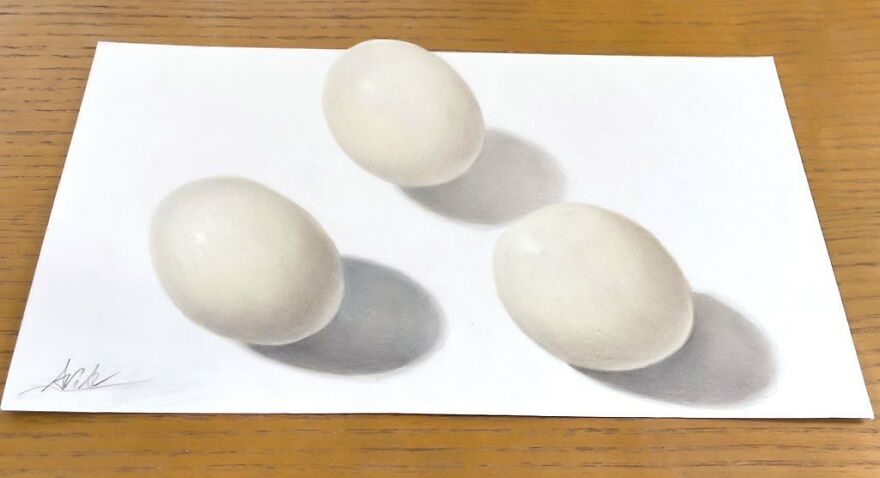 Japanese Artist Impresses With His 3D Drawings Using Only Colored Pencils (34 Pics)