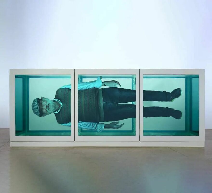 Damien Hirst, Glass, Steel And Formaldehyde, 1991