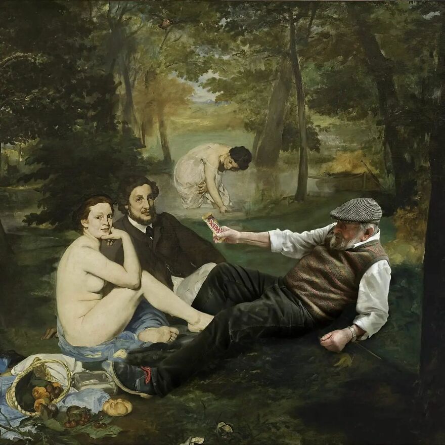 Édouard Manet, Oil On Canvas, 1863