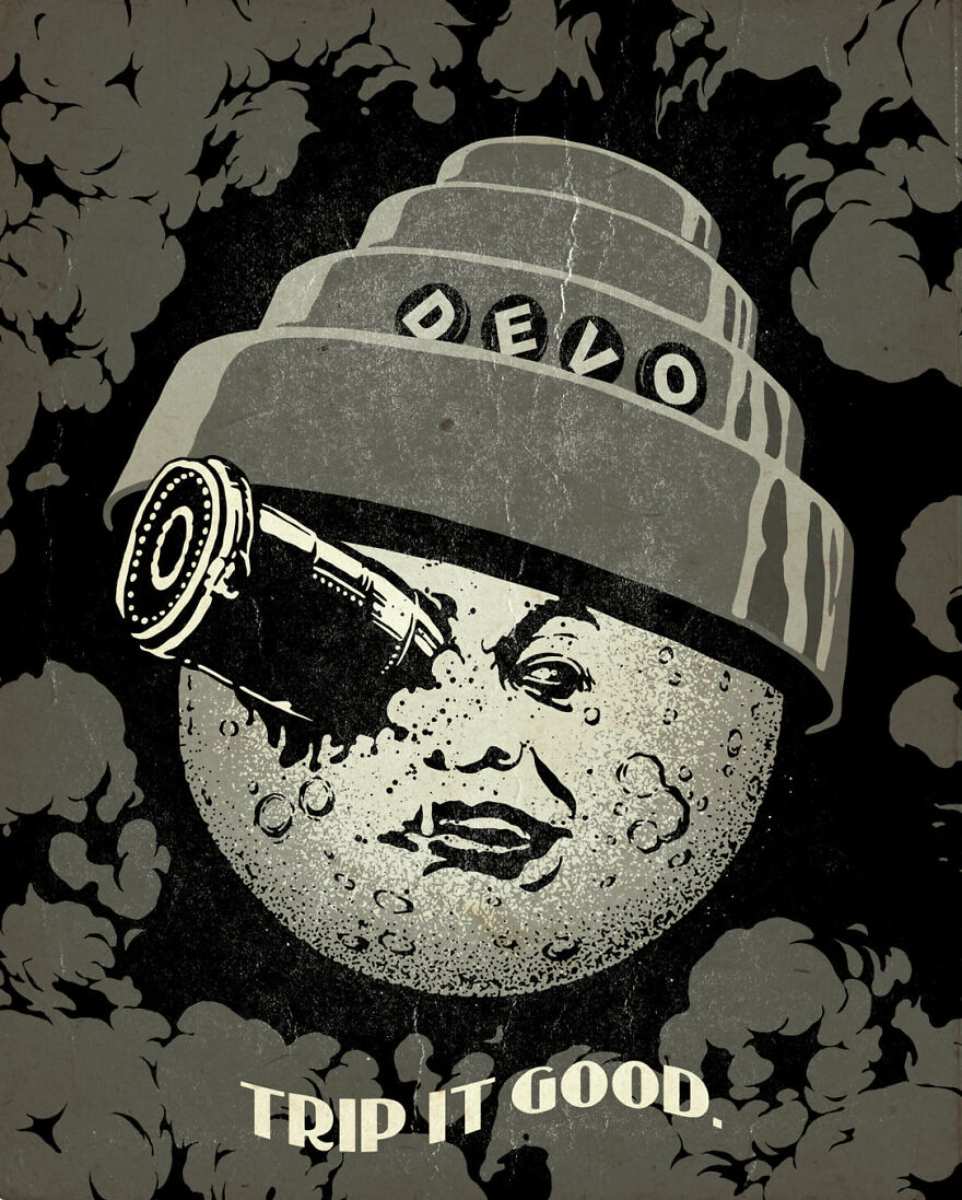 Devo In George Melies' A Trip To The Moon (1902)