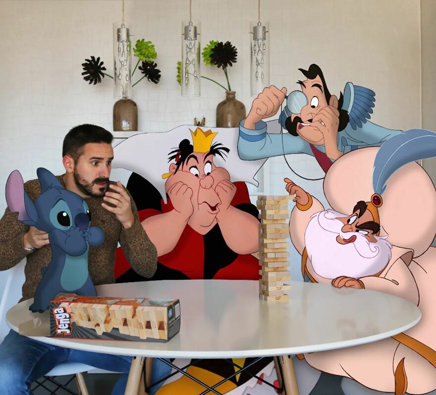 Artist Continues To Recreate Everyday Situations With Disney Characters And The Result Is Incredible (30 New Pics)