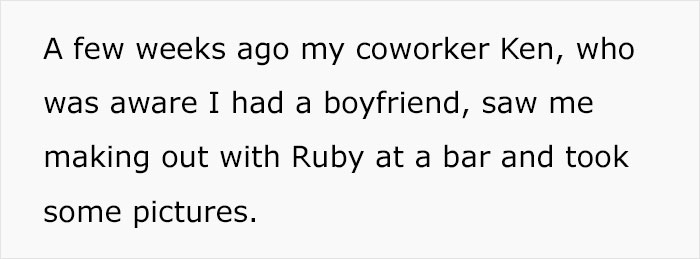 Woman Doesn’t Tell Coworkers About Her Polyamorous Relationship, Gets Accused Of Cheating By One Of The Colleagues Woman Doesn’t Tell Coworkers About Her Polyamorous Relationship, Gets Accused Of Cheating By One Of The Colleagues