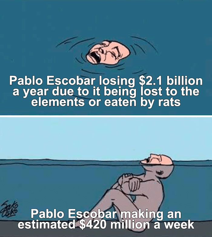 It's Hsrd Being The King Of Cocaine. Only Buying Hippos Can Keep Pablo Happy