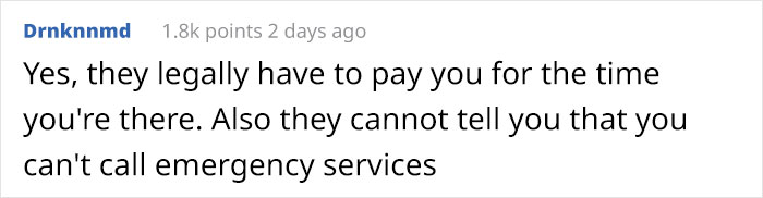 Employee Asks For Legal Advice After Having Restaurant Door Cut To Get Out Of Work After Boss Forbids Them To Call 911 Employee Asks For Legal Advice After Having Restaurant Door Cut To Get Out Of Work After Boss Forbids Them To Call 911