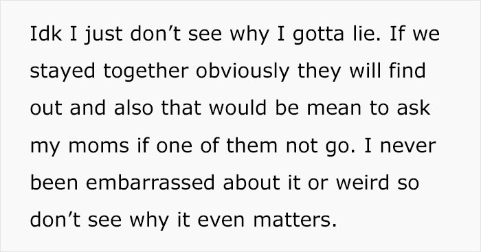 Girlfriend Asks Boyfriend To Show Up At Dinner Hosted By Her Parents With Only One Of His Moms, Guy’s Having None Of It And Breaks Up With Her Girlfriend Asks Boyfriend To Show Up At Dinner Hosted By Her Parents With Only One Of His Moms, Guy’s Having None Of It And Breaks Up With Her
