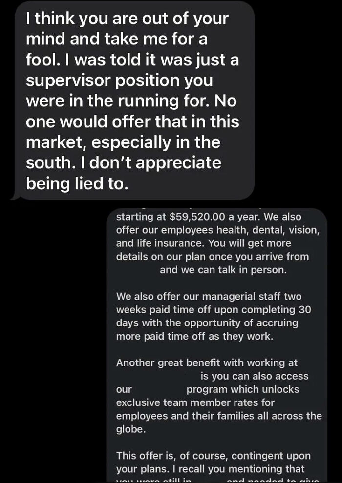 Entitled Boss Begs Moving Worker To Stay, Ends Up Insulting Her And Calling Her A Liar In This Text Exchange