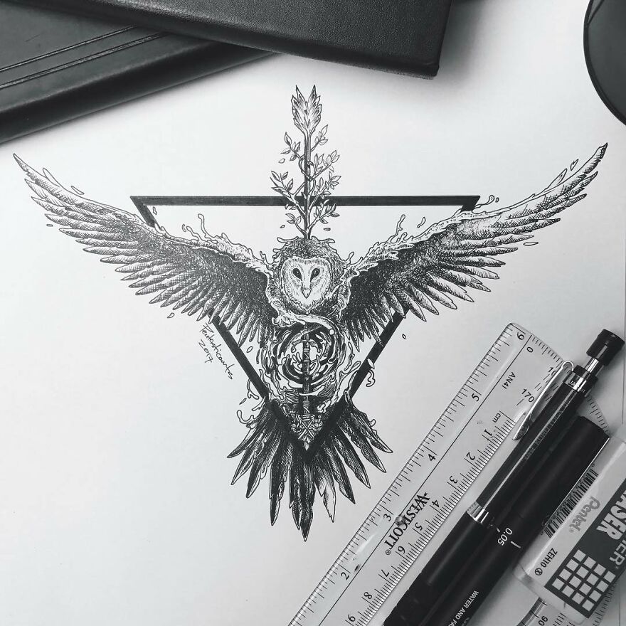 I Draw Surreal Illustrations That Have A Hidden Meaning If You Look Closely (43 Pics)