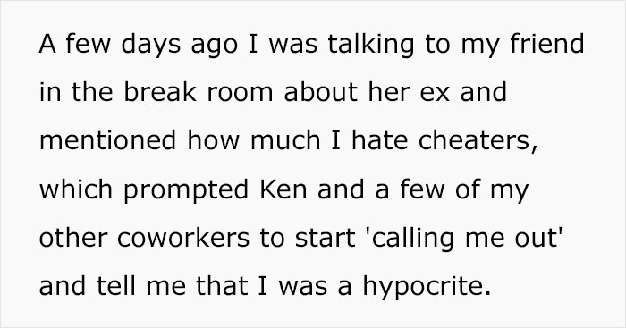 Woman Doesn’t Tell Coworkers About Her Polyamorous Relationship, Gets Accused Of Cheating By One Of The Colleagues Woman Doesn’t Tell Coworkers About Her Polyamorous Relationship, Gets Accused Of Cheating By One Of The Colleagues