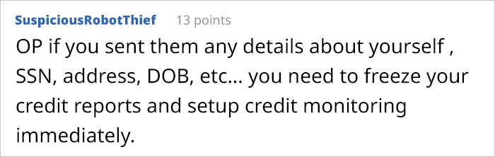Person Fails To See Red Flags That They Are Being Scammed For $2.2k With Fake Employment Scam Person Fails To See Red Flags That They Are Being Scammed For $2.2k With Fake Employment Scam