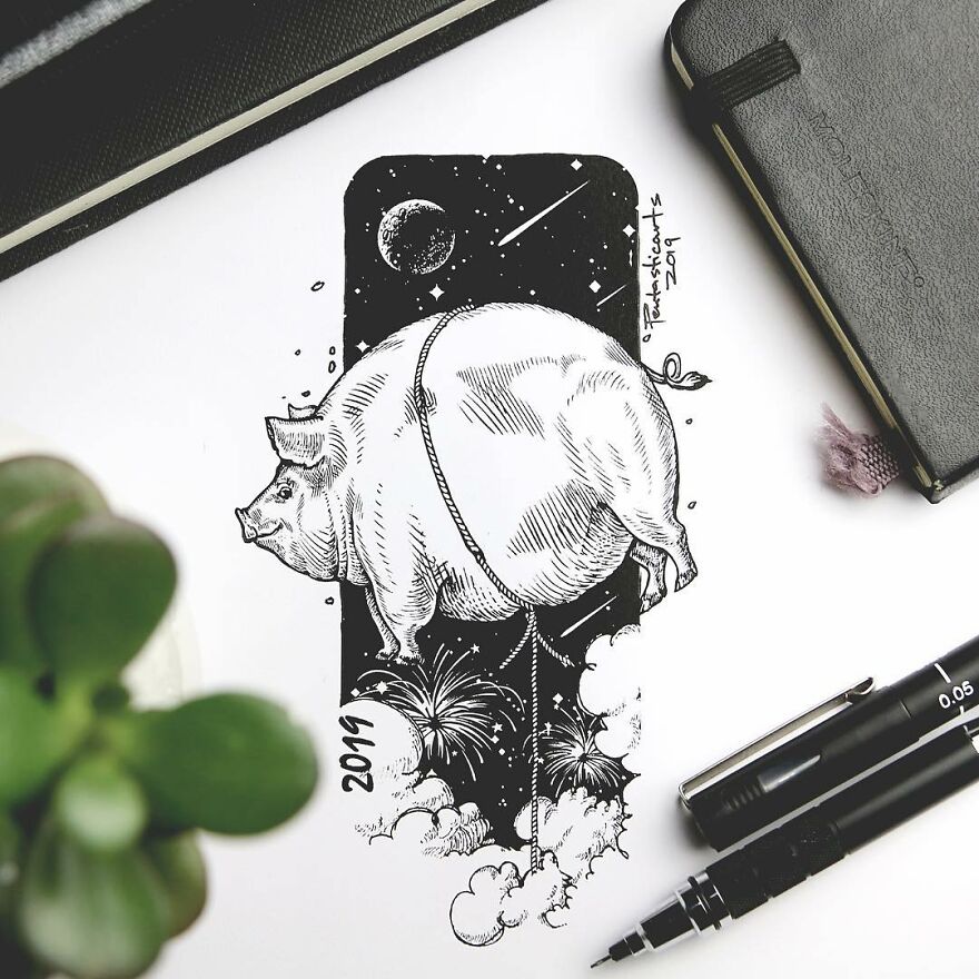I Draw Surreal Illustrations That Have A Hidden Meaning If You Look Closely (43 Pics)