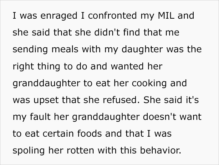 Mother-In-Law Throws Away Meals Her Granddaughter Brings That Her Dad Made Using Her Late Mom’s Recipes, Family Feud Ensues Mother-In-Law Throws Away Meals Her Granddaughter Brings That Her Dad Made Using Her Late Mom’s Recipes, Family Feud Ensues