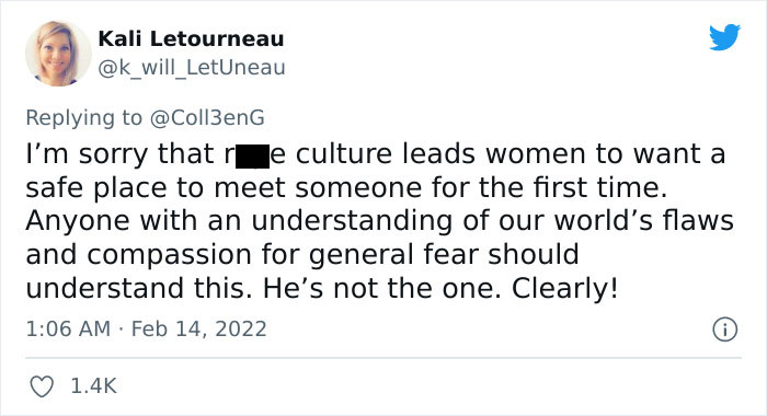 Woman Goes Viral On Twitter For Showing A Dramatic Message A Guy Sent Her When She Suggested To Meet At Starbucks For Their First Date Woman Goes Viral On Twitter For Showing A Dramatic Message A Guy Sent Her When She Suggested To Meet At Starbucks For Their First Date