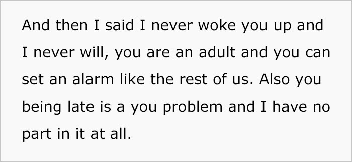 “AITA For Not Waking My Boyfriend Which Made Him Late To His First Day At A New Job?” “AITA For Not Waking My Boyfriend Which Made Him Late To His First Day At A New Job?”