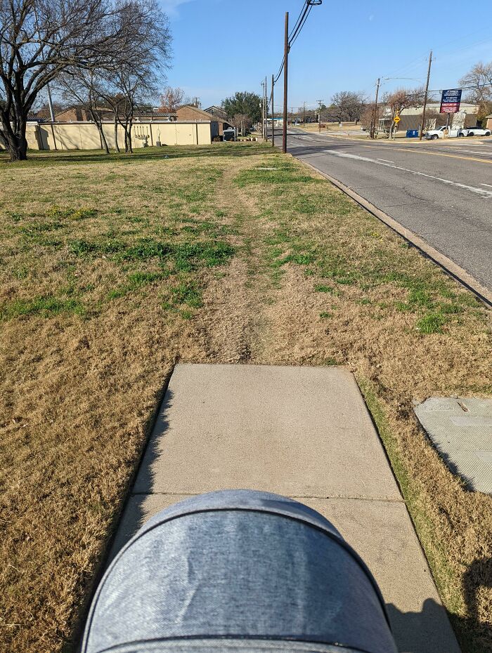 This Whole City Has Sidewalks That Just End Like This