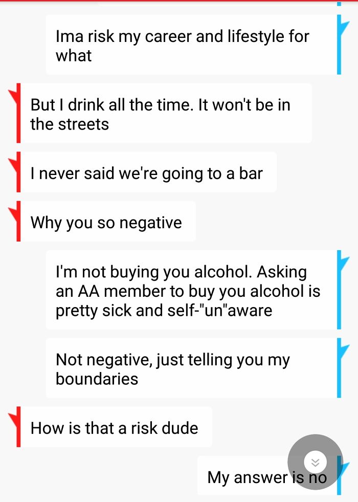 Tinder Match (18) Negotiating To Meet With Me (21) Only If I Bought Her Alcohol - There Is So Much More From This