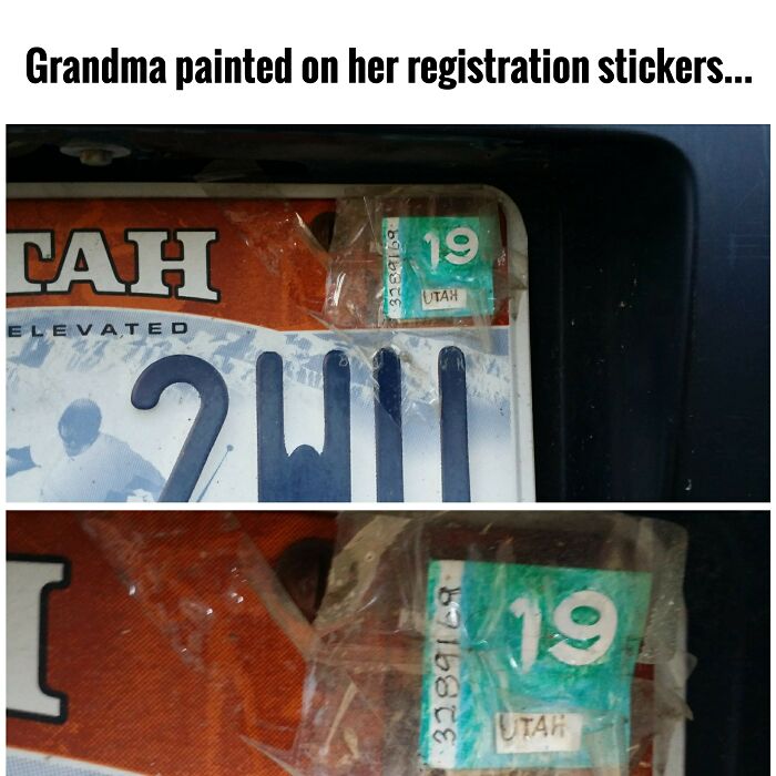 My Friends Grandma Passed Away Recently. She Hadn't Registered Her Car In Years... This Is How This Mad Lass Pulled It Off