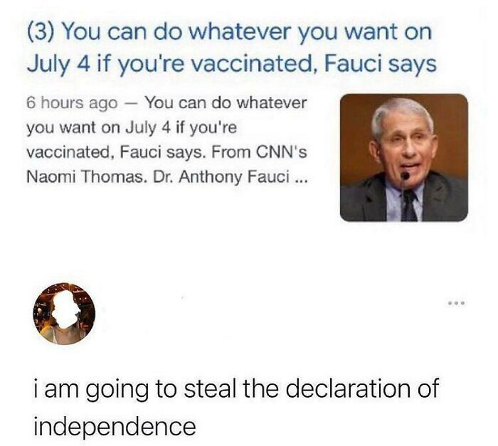 Madlass Steals Declaration Of Independence Because She's Vaccinated