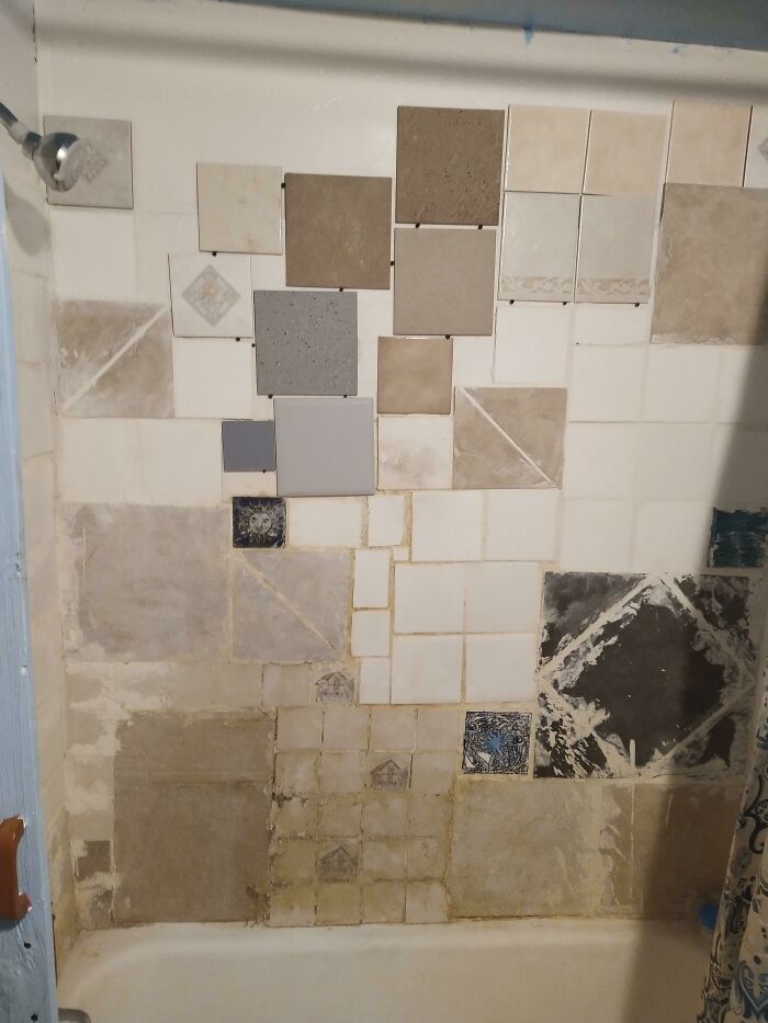 A DIY Shower I Saw While House Hunting