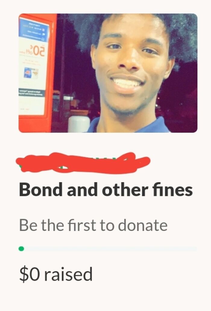 Man Kills 3 People Driving 104 Mph In A 35 Zone. Family Creates Go Fund Me To Get Him Out On Bail And Out Of The Country Before The Trial Because "He Will Be Judged Unjustly Harshly For Being From Somalia". No Mention On The Page That He Killed 3 People, Just That There Was An Accident.