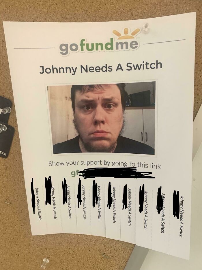 Oh Johnny, No. Found On My University’s Bulletin Board