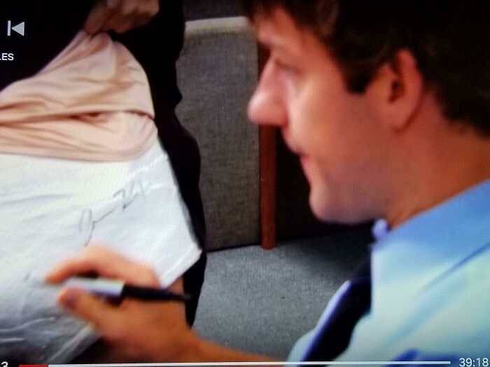 In The Office, When Jim Signs Meredith's Cast, He Signs John Krazinzki Instead Of Jim Halpert