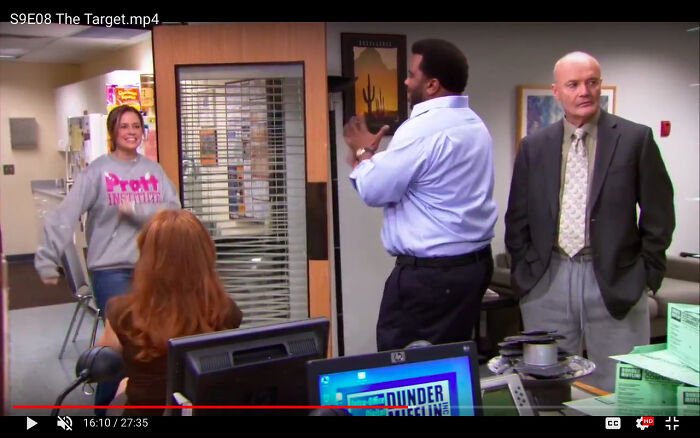 In The Office, Creed Sometimes Wears Sweatpants To Work