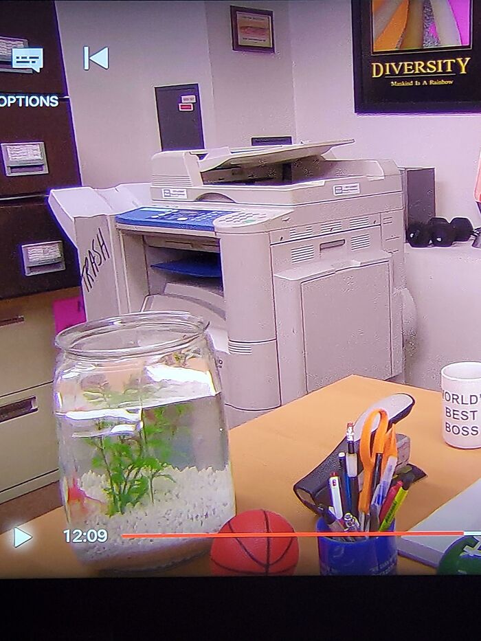 I Lost Count Of How Many Times I've Watched The Greatest Show Ever, But I'm Still Noticing Things I Didn't See Before. The Michael Scott Paper Company Is Using The Copier That Got Dumped When Pam Set Up The New One