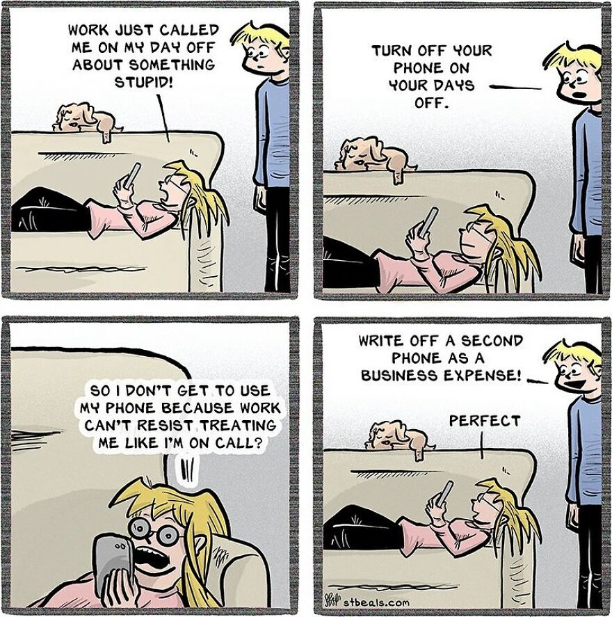 Artist’s New Funny Comics That Focus Attention On Everyday Conversations And A Job In Retail