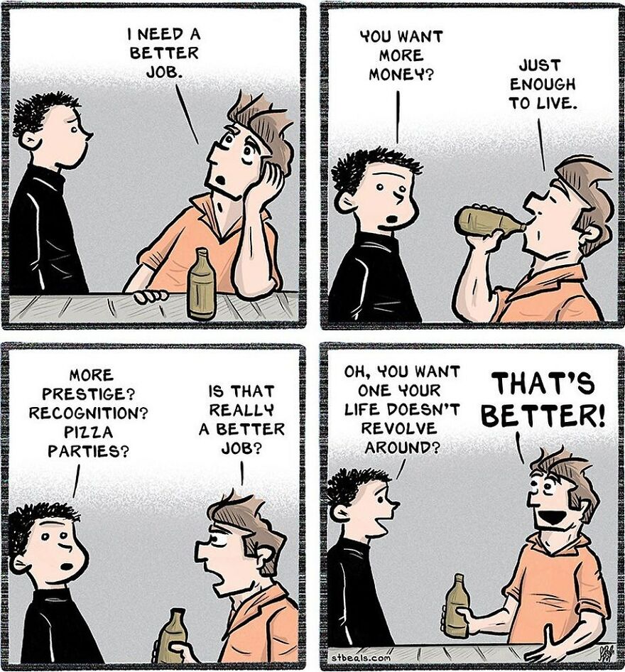 Artist’s New Funny Comics That Focus Attention On Everyday Conversations And A Job In Retail