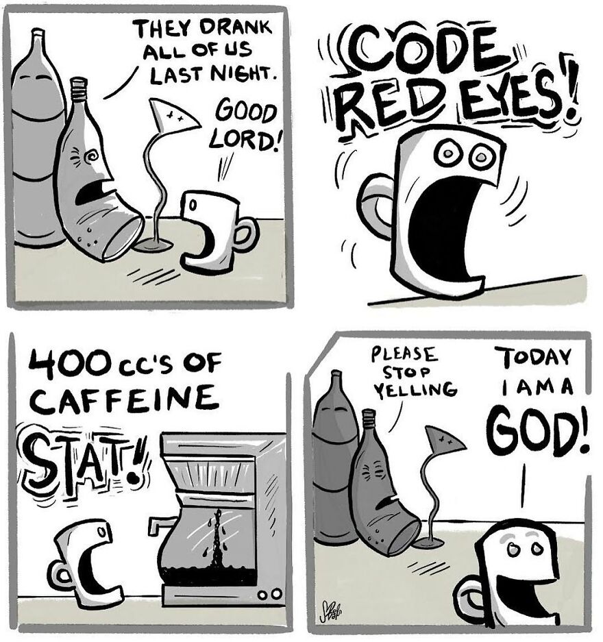 Artist’s New Funny Comics That Focus Attention On Everyday Conversations And A Job In Retail