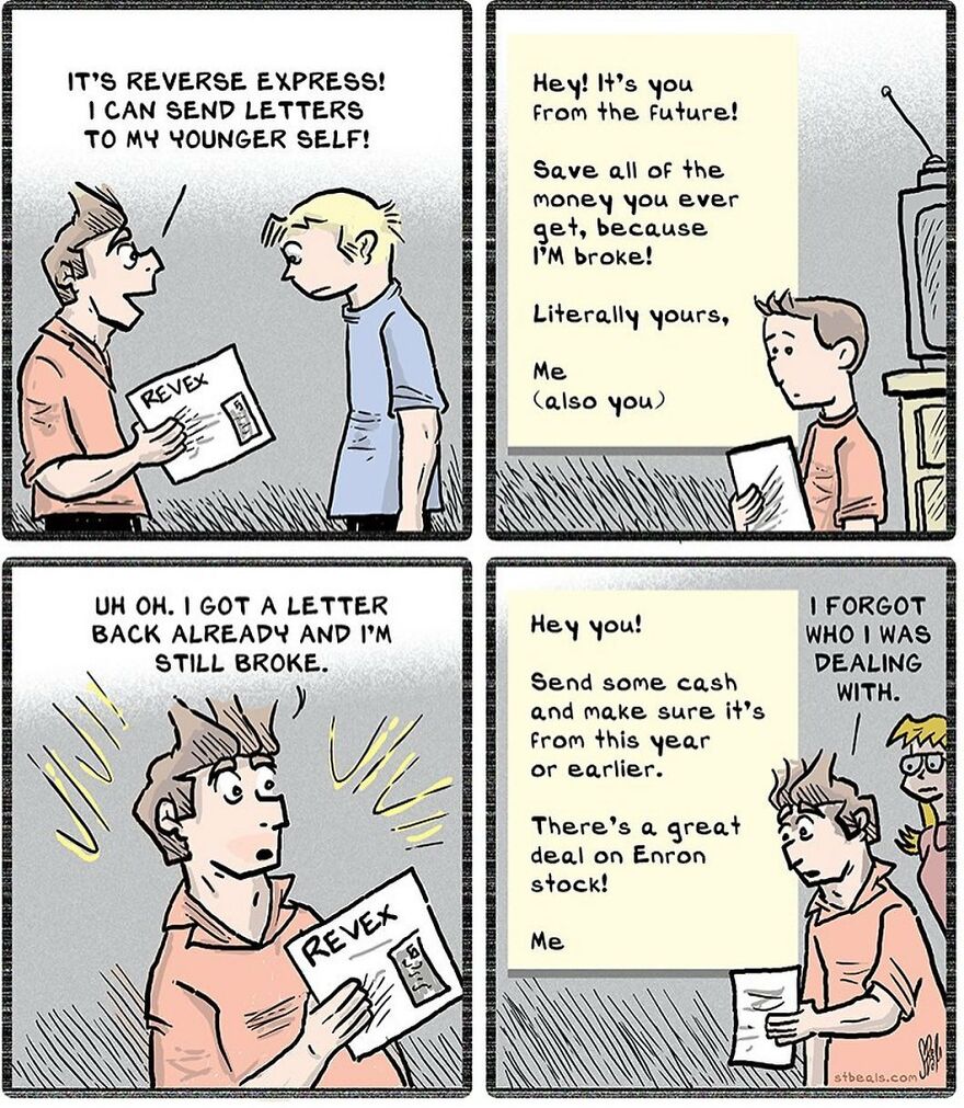 Artist’s New Funny Comics That Focus Attention On Everyday Conversations And A Job In Retail