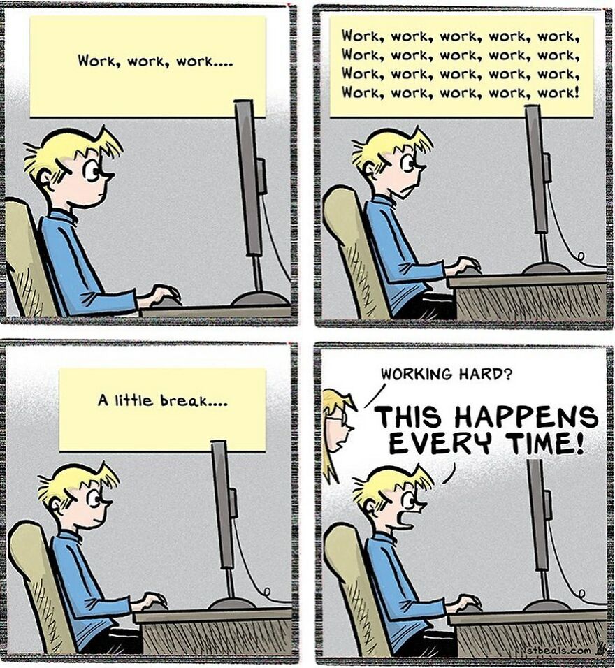 Artist’s New Funny Comics That Focus Attention On Everyday Conversations And A Job In Retail