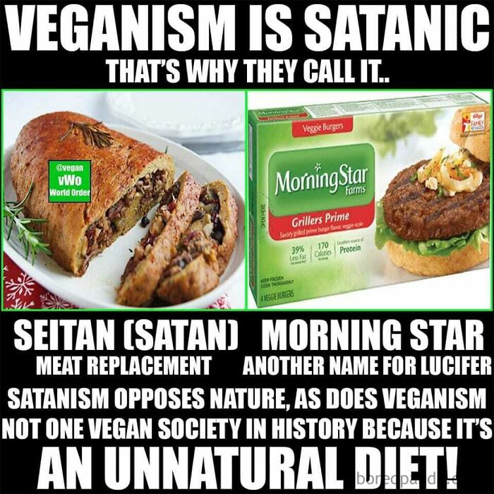 Veganism Is Satanic