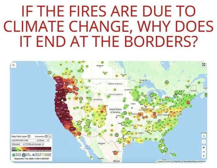 That Settles It. The Fires Are Fooling Us