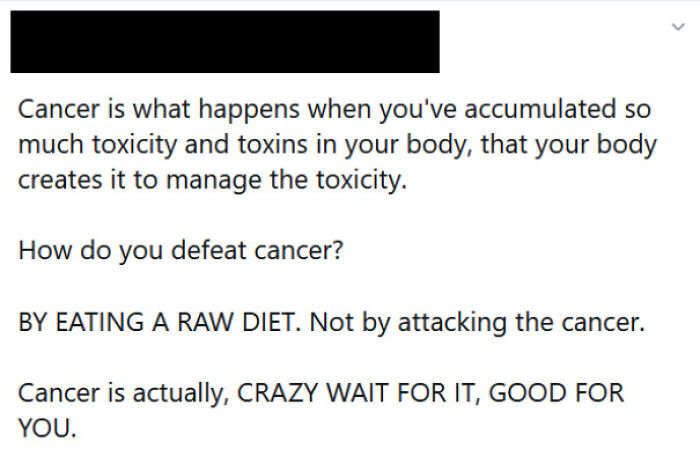 Cancer Is Good For You