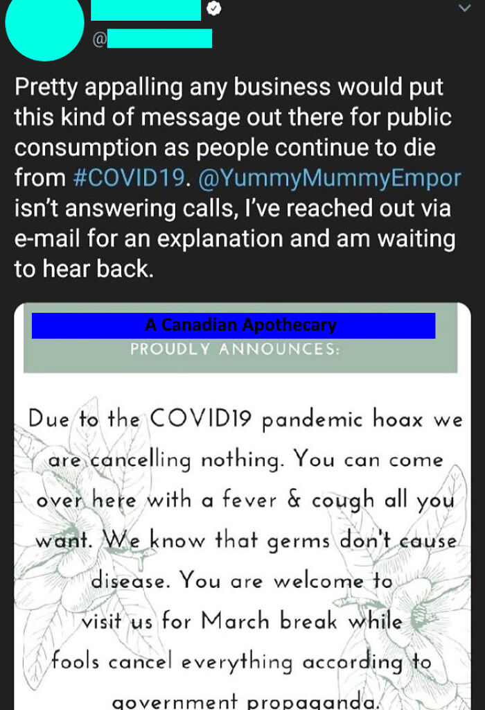 We Know Germs Don't Cause Disease - A Covid-19 Story
