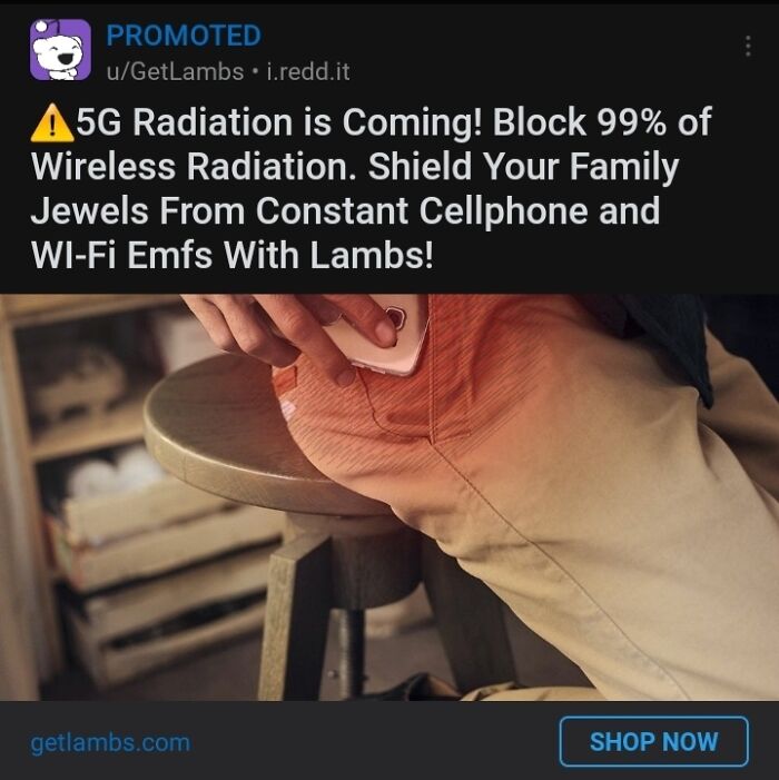 This Ad, On Reddit! (Idk How To Flair This)