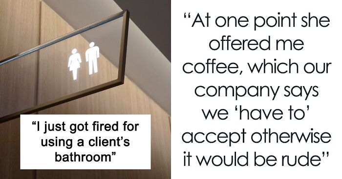 Insurance Agent Gets Fired For Using A Client’s Restroom, Takes Revenge By Informing Them About The Situation So They Cancel Their Policy