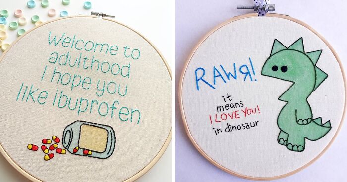 We Create Unapologetic Embroideries With Funny And Honest Quotes, And Here  Are 40 Of The Best Ones | Bored Panda