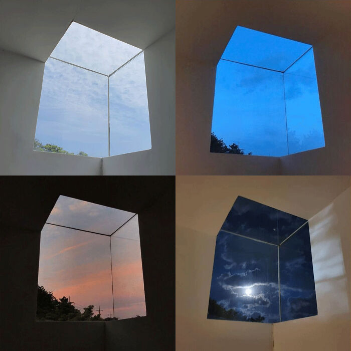 Cubic Window During Different Times Of Day