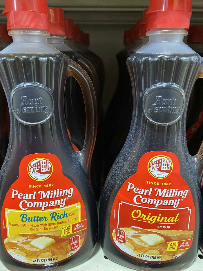 Rebranded Labels But Not Bottles