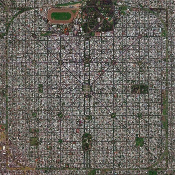 La Plata, Argentina. One Of The Best Planned Cities Built In The World.