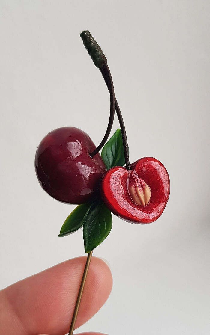 My Polymerclay Cherry