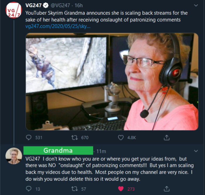 Grandma Shuts Down The Bullsh*t