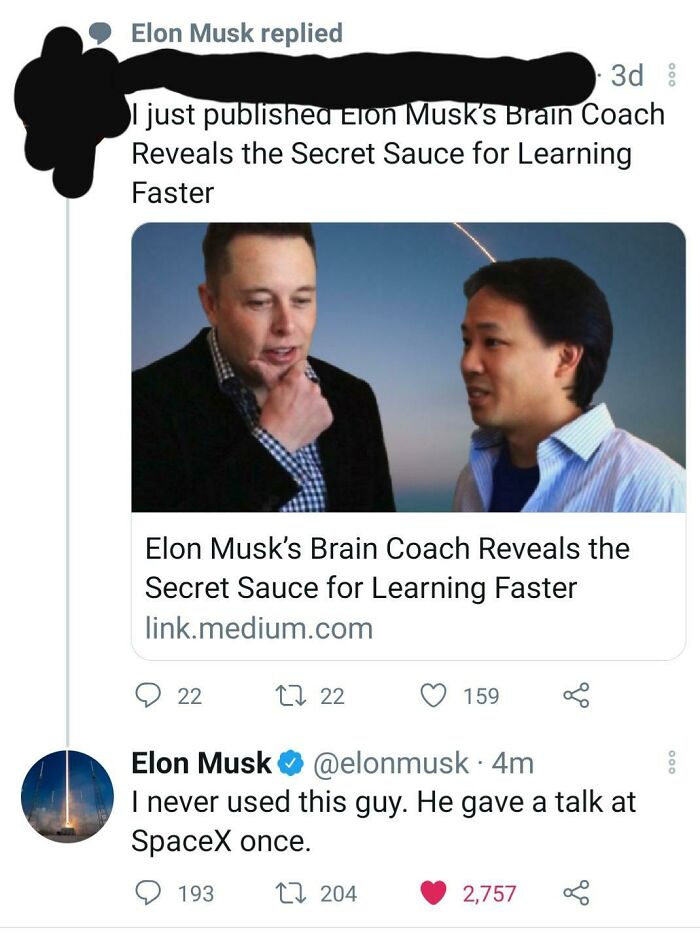 Elon Ia Not Having It