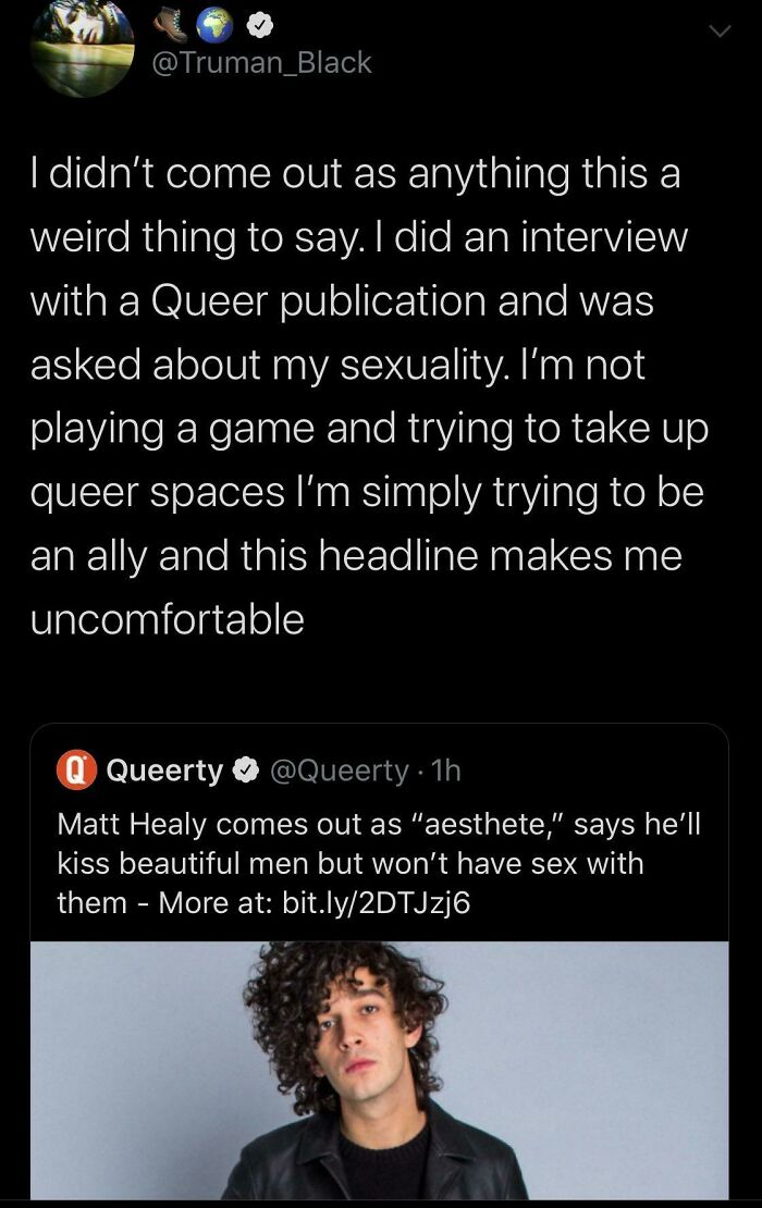 Lying About A Singer’s Sexuality