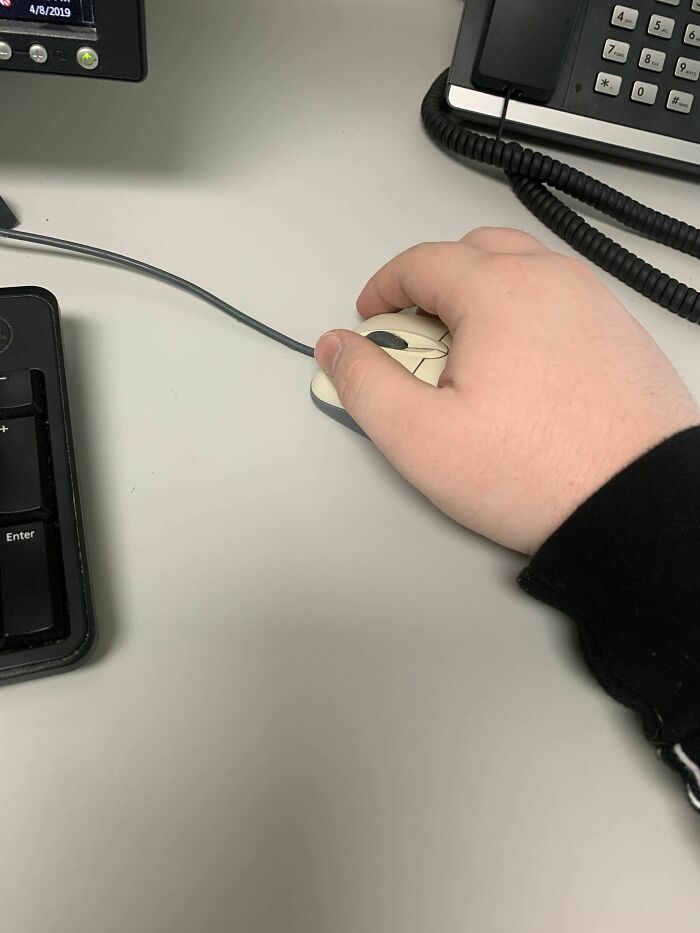 My Boss Went On An Angry Rant About How I Use A Mouse, So I Thought It’d Fit Here