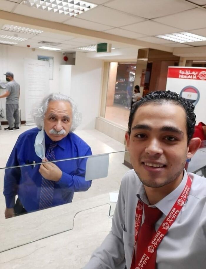 Einstein Clone Found In Kheir El-Zaman Supermarket